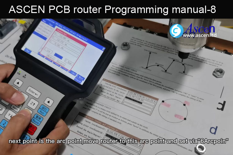 PCB router depaneling system programming tutorial 8